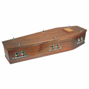 Solid Redwood Coffin