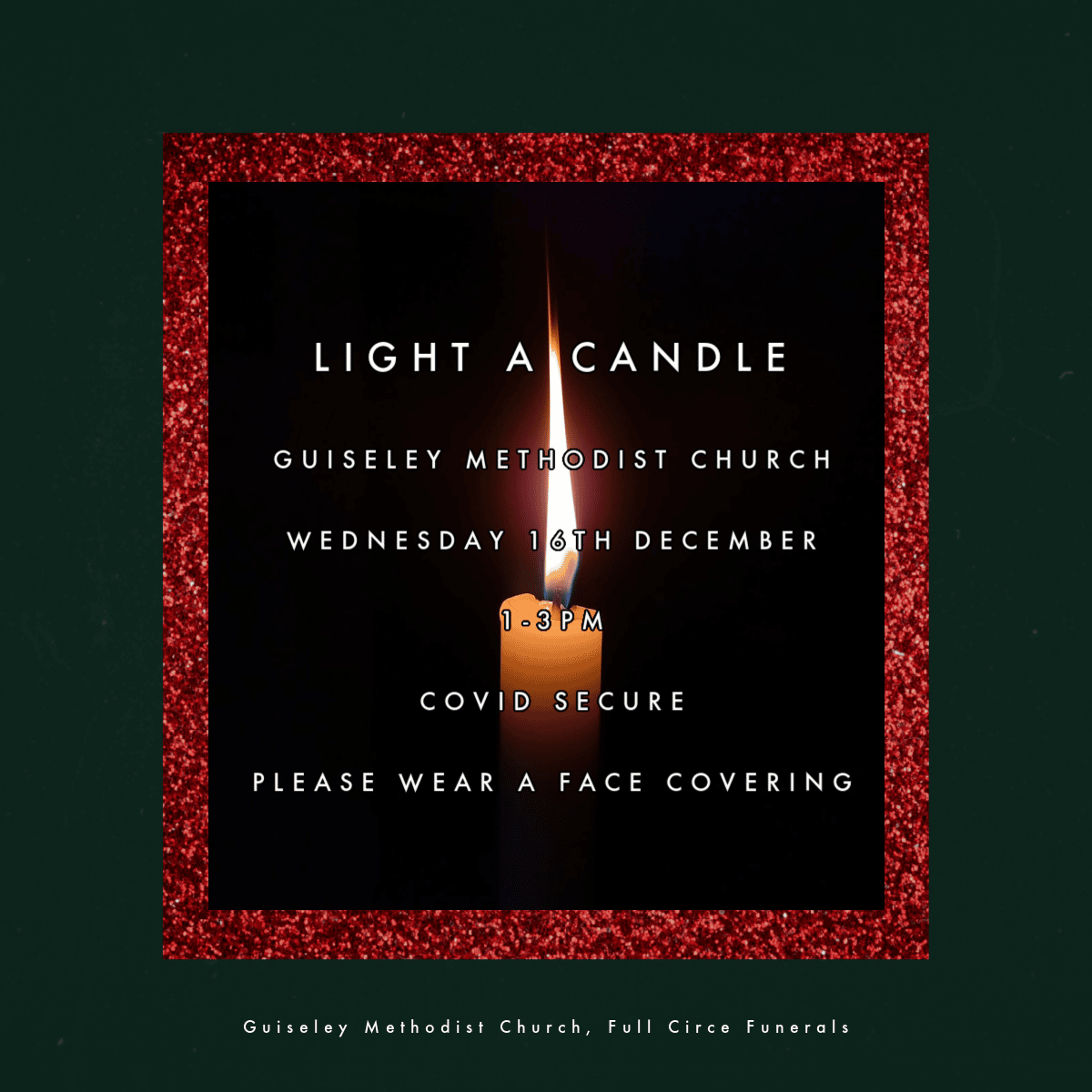 Light a candle invite