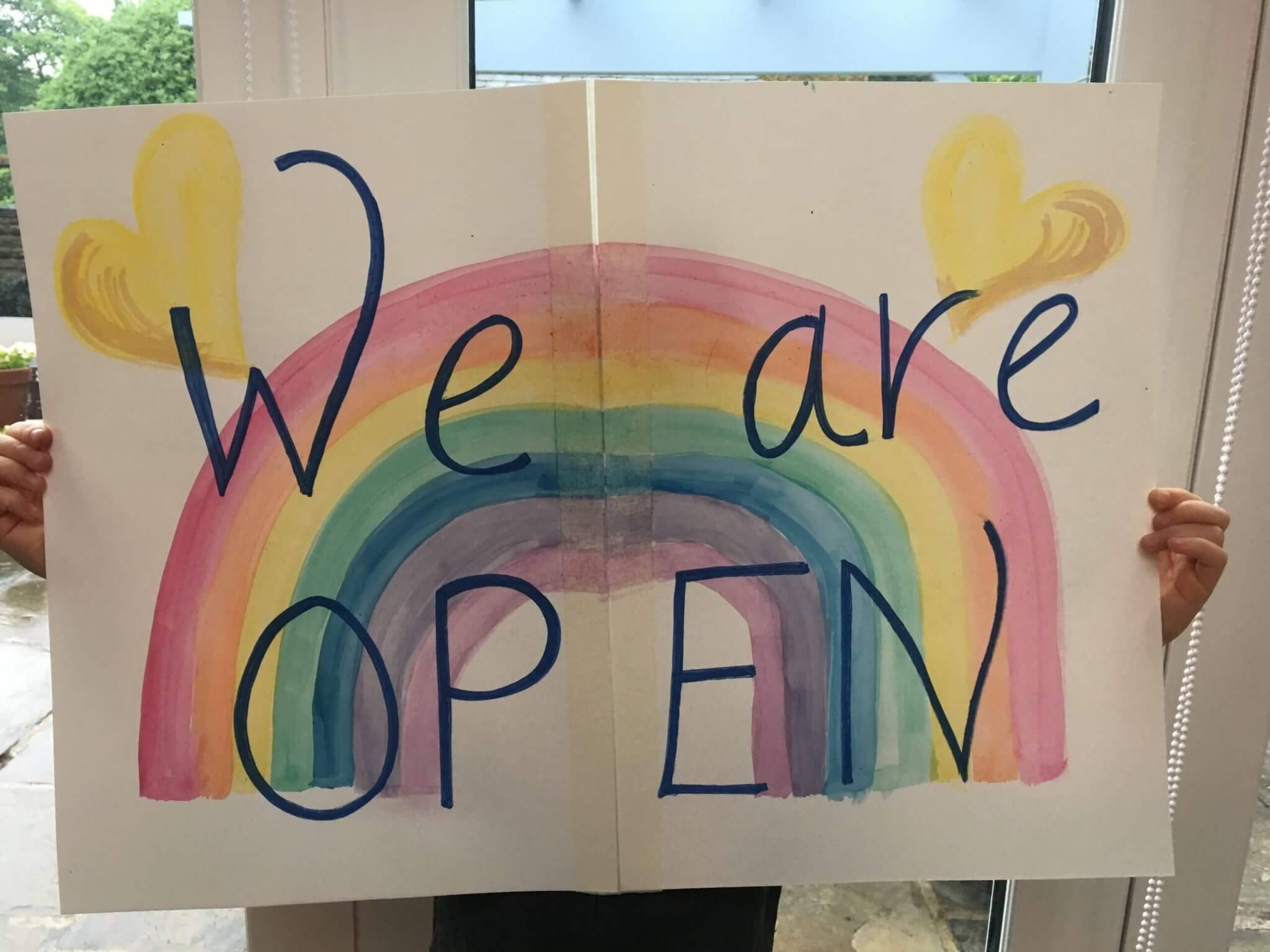 We are open drawing