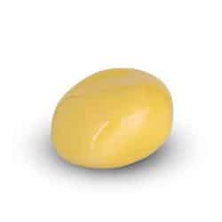 Cuddle Stone (Pale Yellow High Shine)