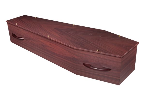Heritage Coffin Mahogany