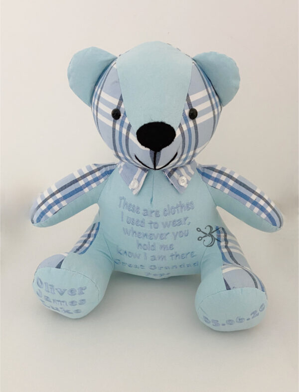 Memory Bear (handmade from clothing or blankets)