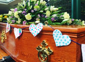 Full Circle Funerals wooden oak coffin