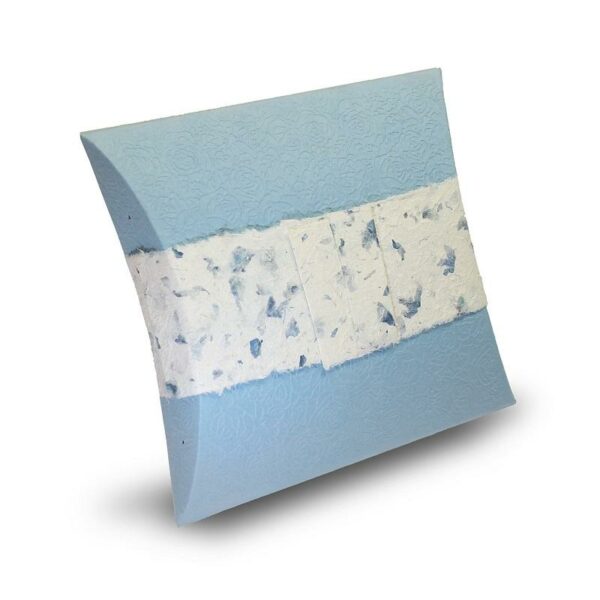 Biodegradable Urn (Pillow Style - Blue)