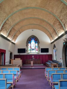 Stonefall crematorium service location inside chapel