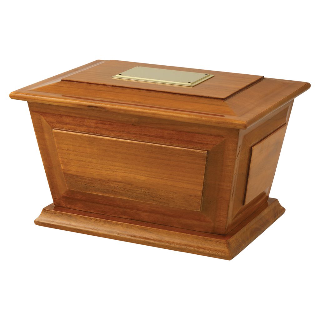 Amble Heartwood Ashes Casket