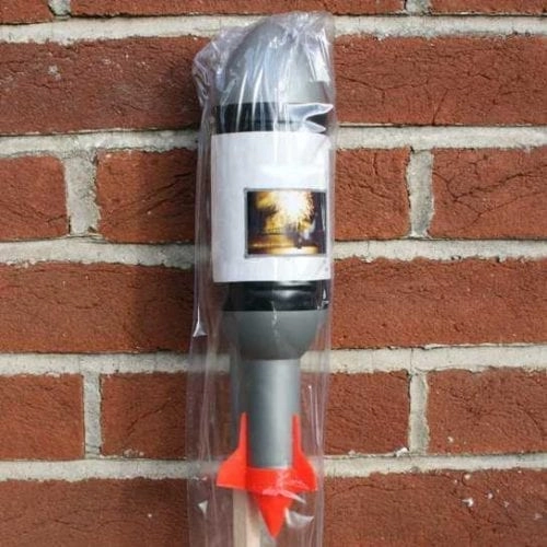 Ashes into Rockets: Self-fire Fireworks
