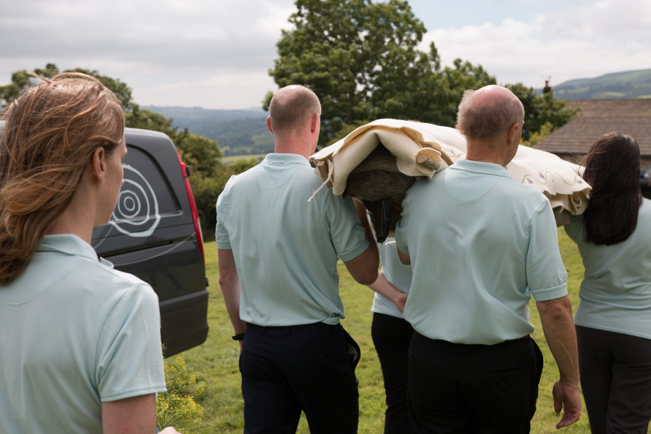 Carrying a shroud