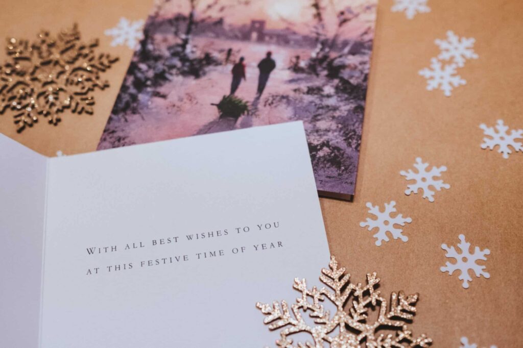 what to write in a Christmas card