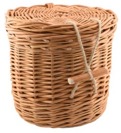 English Willow Ashes Casket