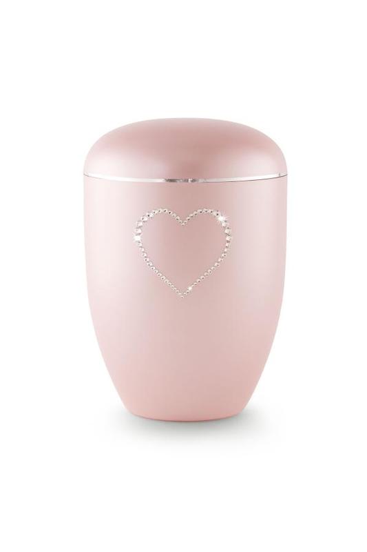 Baby Pink Arboform Urn