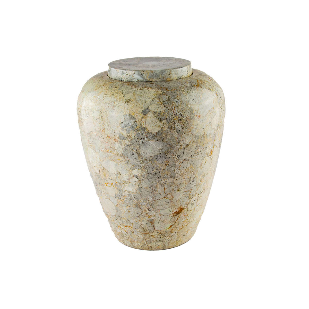 Patterened Marble Urn
