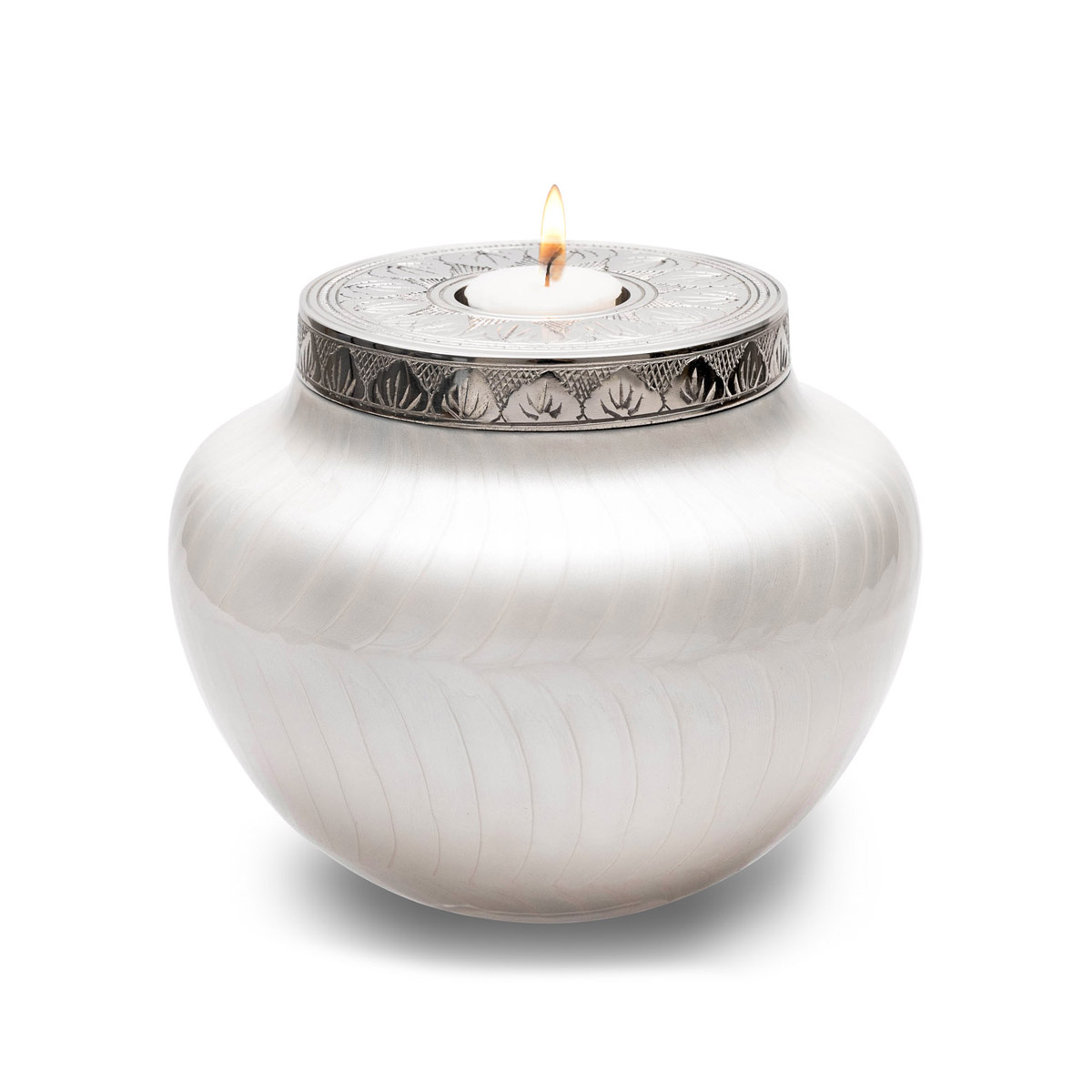 Mother of Pearl Tealight Holder Urn